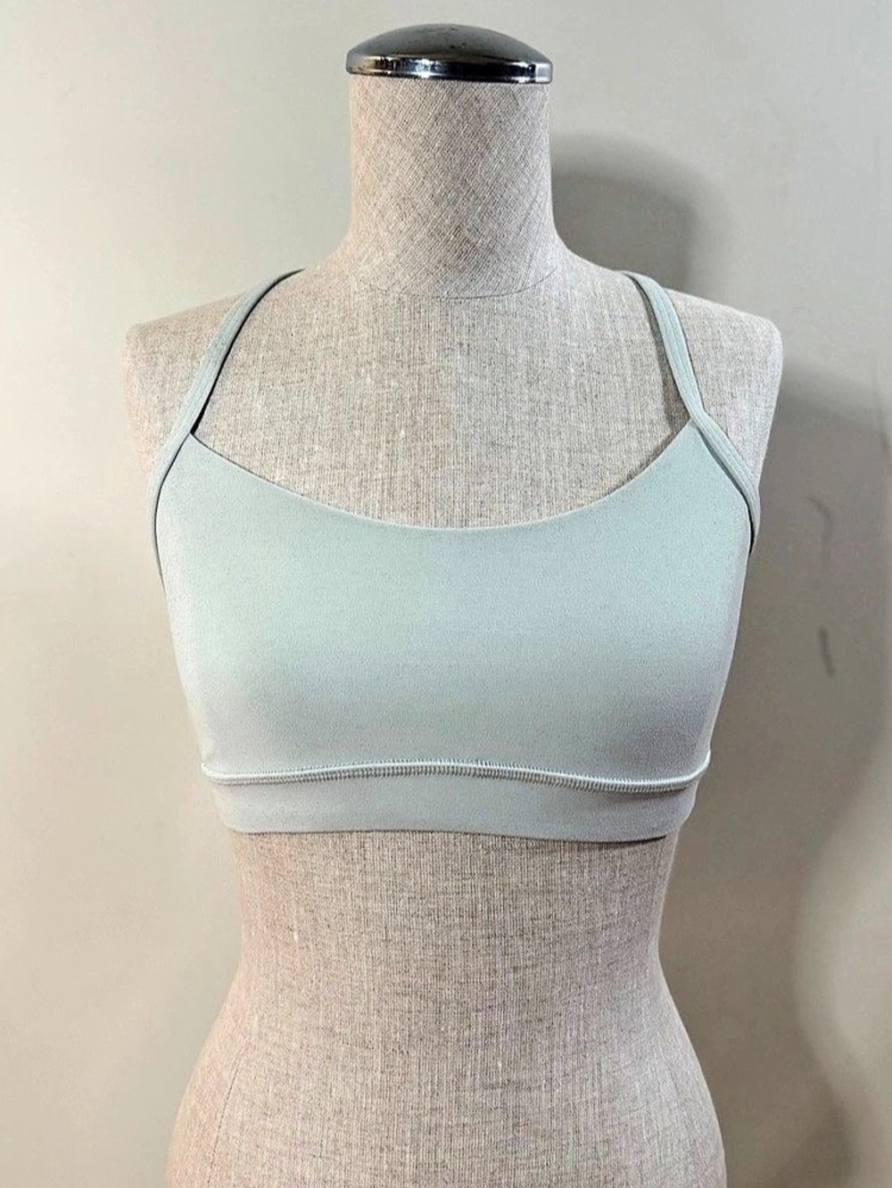 Lululemon Flow Y Bra Nulu *Light Support, B/C Cup Springtime Green 8 Yoga READ